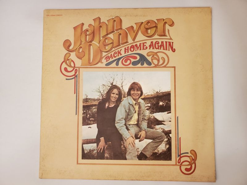 John Denver Back Home Again vinyl record